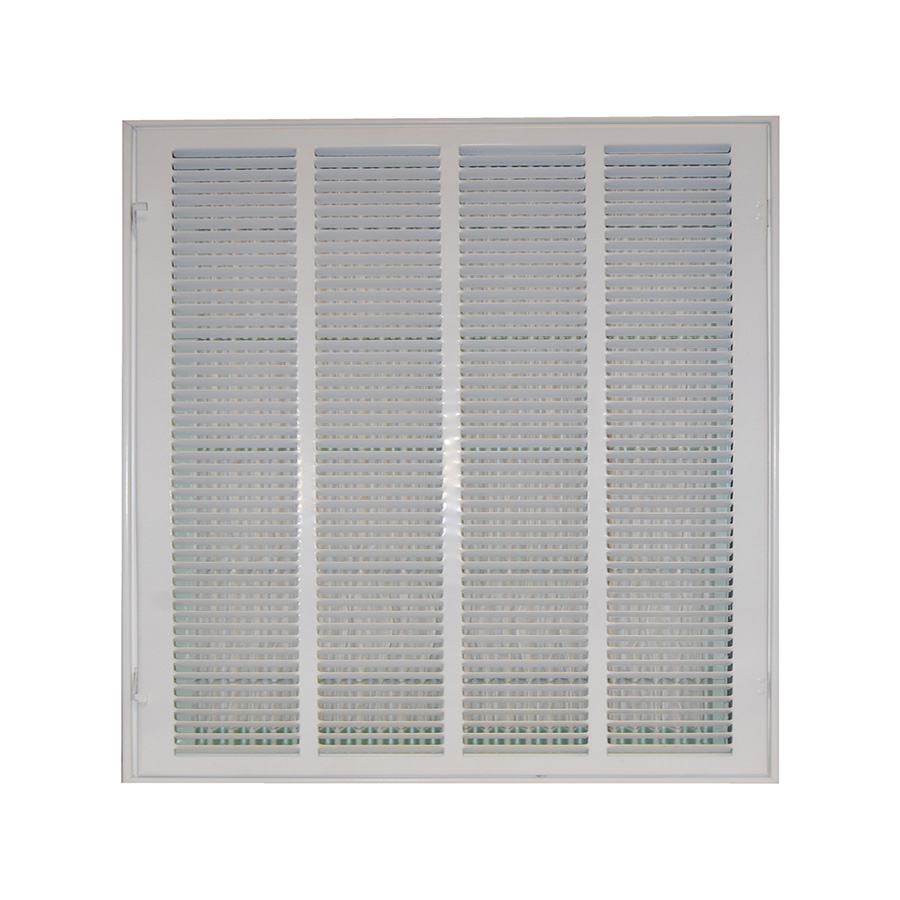 US Aire Return Air Filter Grille White 20" x 20" 1142020 Lowe's Pro