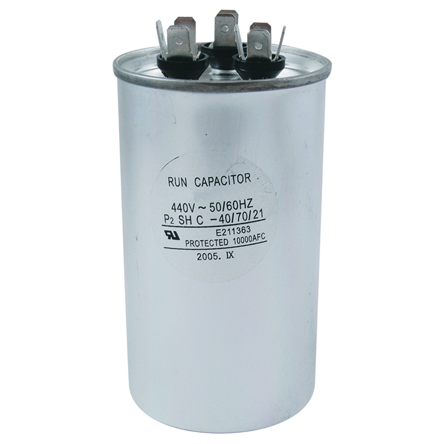 440V Round Dual Capacitor 30/3 MFD