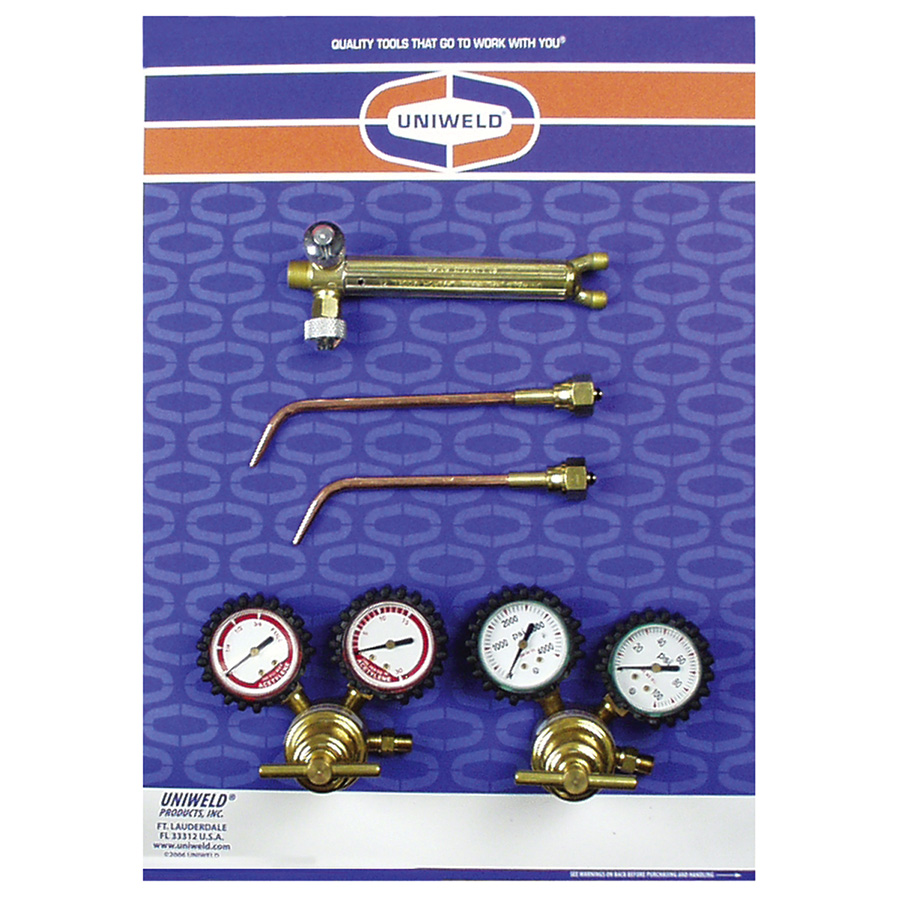 Uniweld Brazing Kit Oxygen/Acetylene KC100 189120 Lowe's Pro Supply