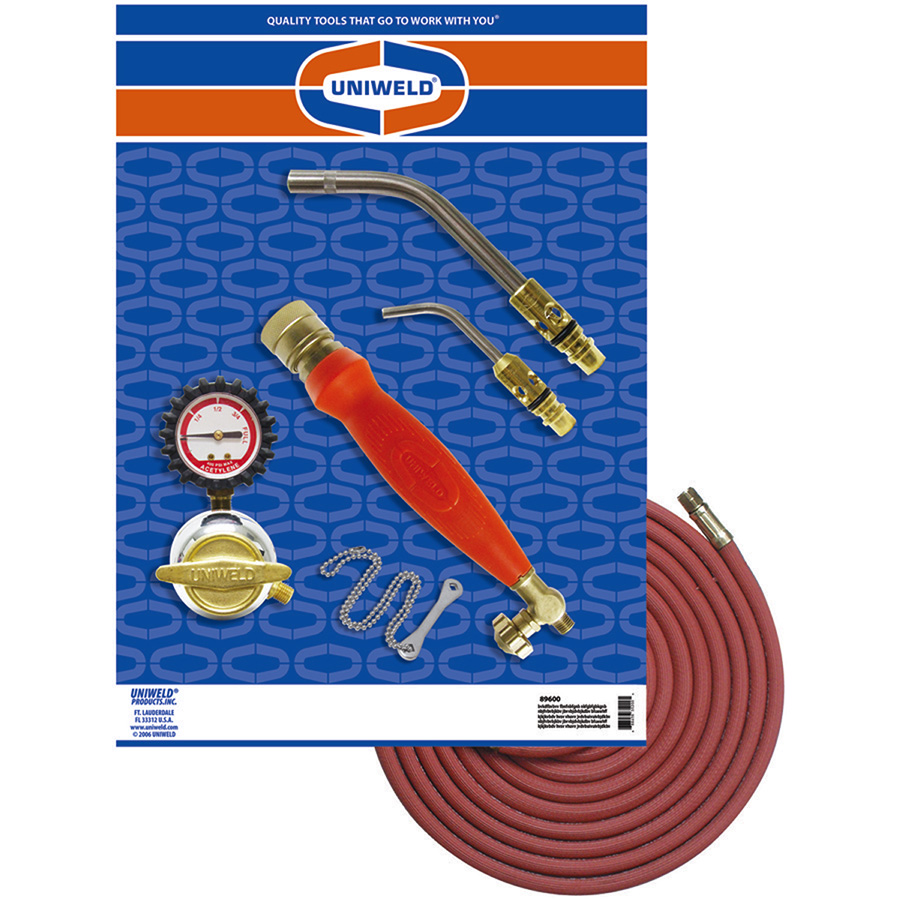 Uniweld Air/Acetylene Twister Brazing Kit 89600 189170 Lowe's Pro