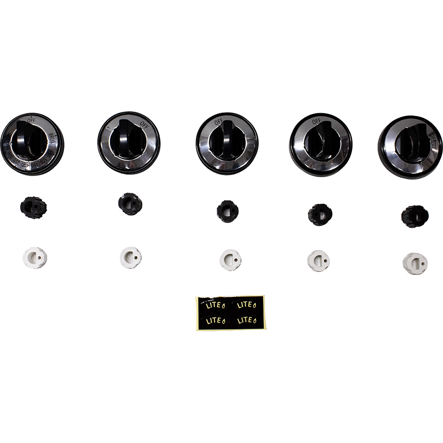 LPS Sourcing Universal Gas Range Knob Kit 258230 Lowe's Pro Supply