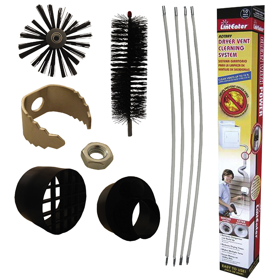 12 Ft Lint Eater Dryer Vent Cleaning System