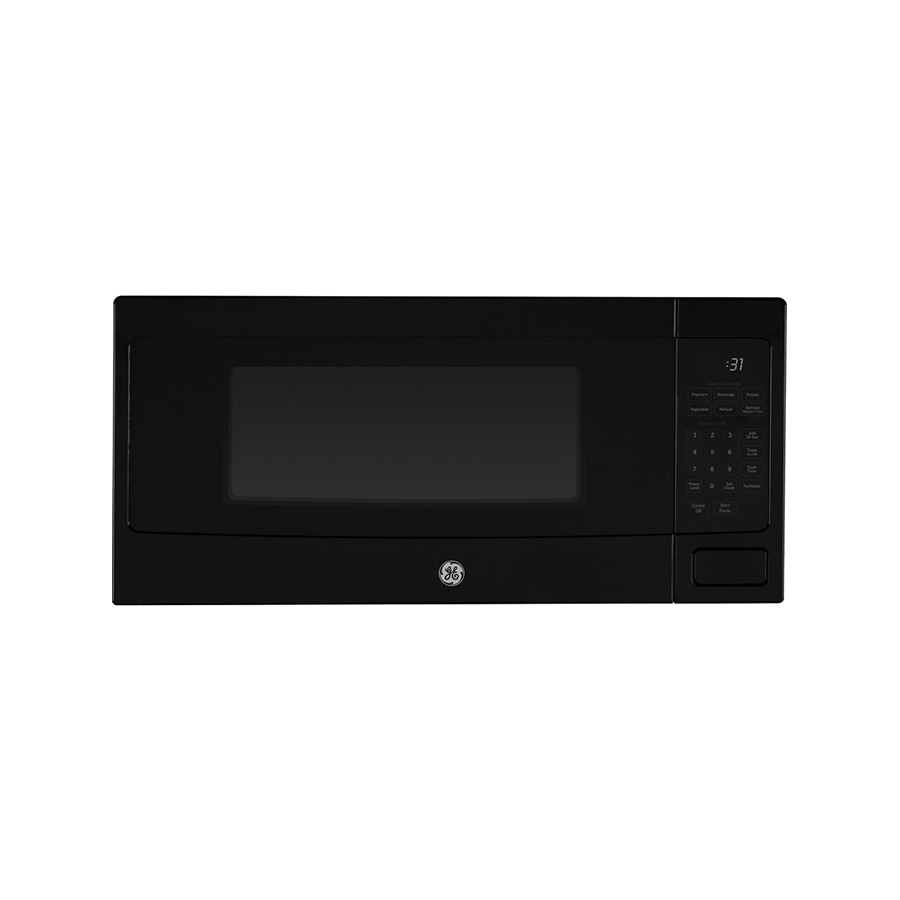 GE Black 1.1 cu ft Profile Countertop Microwave Oven 287030 Lowe's Pro Supply