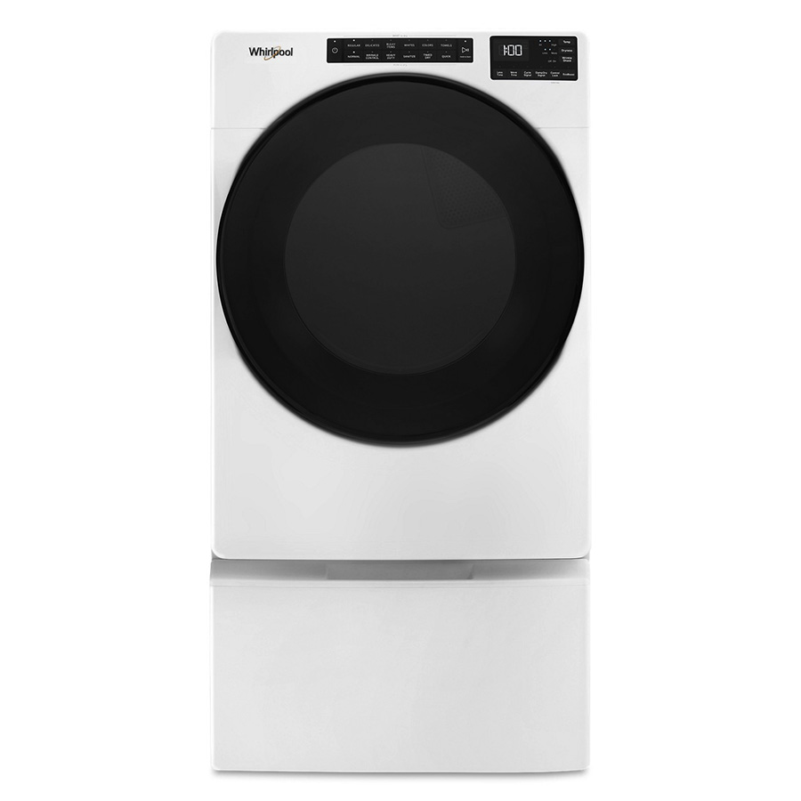 Whirlpool 7.4 Cu Ft White Front Load Electric Dryer 295231 Lowe's