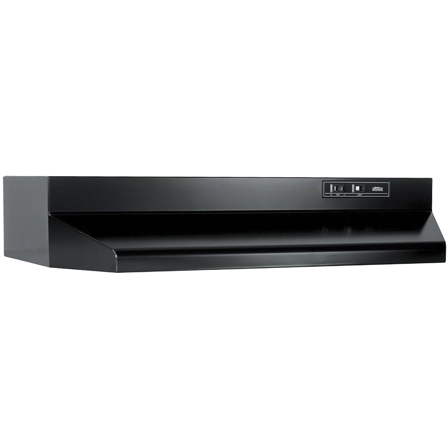 Broan 30" Black Round Ducted Range Hoods 300248 Lowe's Pro Supply