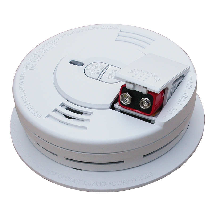 Kidde Smoke Alarm 120V with 9V Battery BackUp 360050 Lowe's Pro