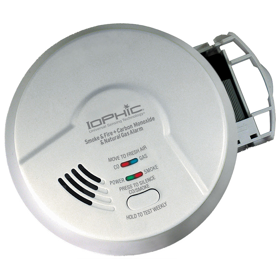 USI Smoke/(CO)/Natural Gas Alarm 120V with Battery BackUp 360436 Lowe's Pro Supply