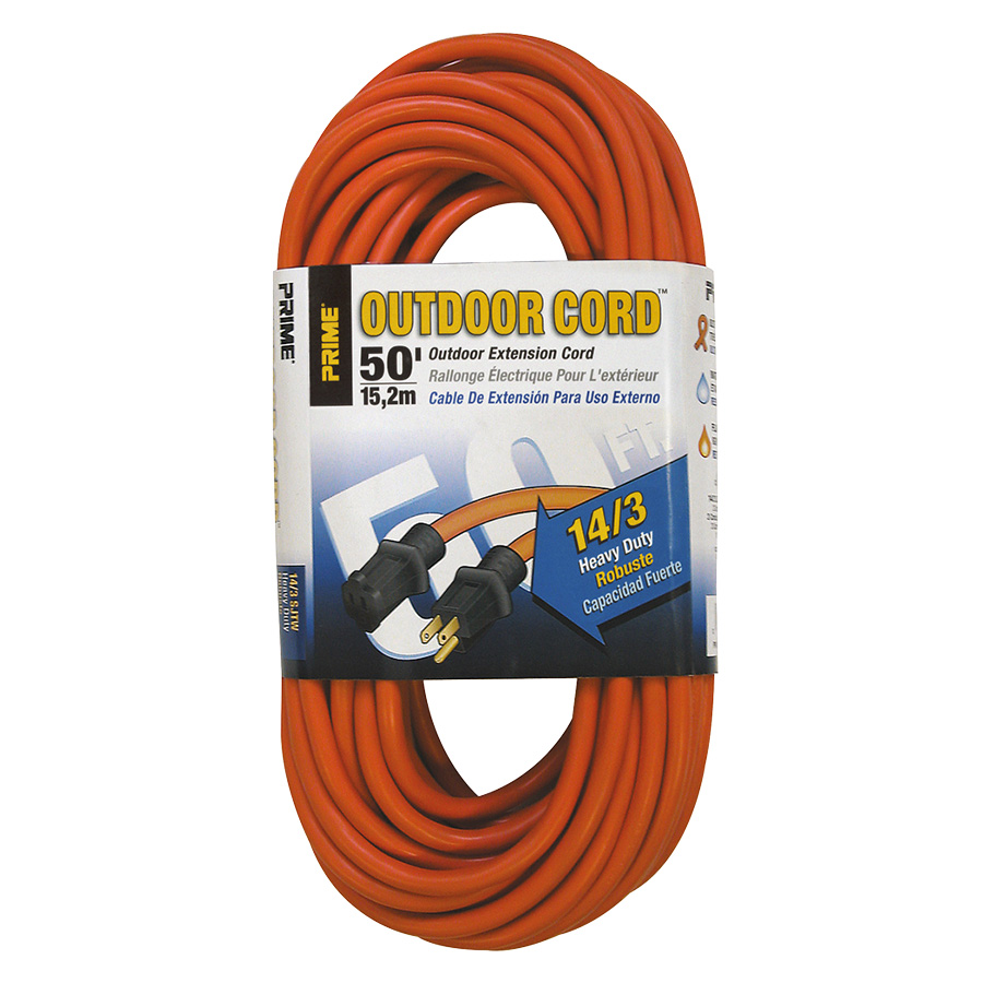 Prime Wire Cable HeavyDuty Extension Cord 50 Ft 378050 Lowe's Pro
