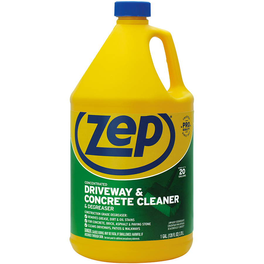 Zep Driveway & Concrete Cleaner 128 Oz 519203 Lowe's Pro Supply