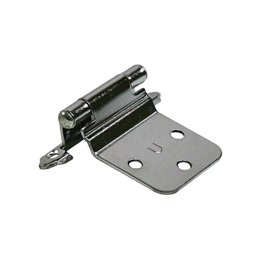 1-1/2” Reverse Bevel Self-Closing Hinges Polished Chrome