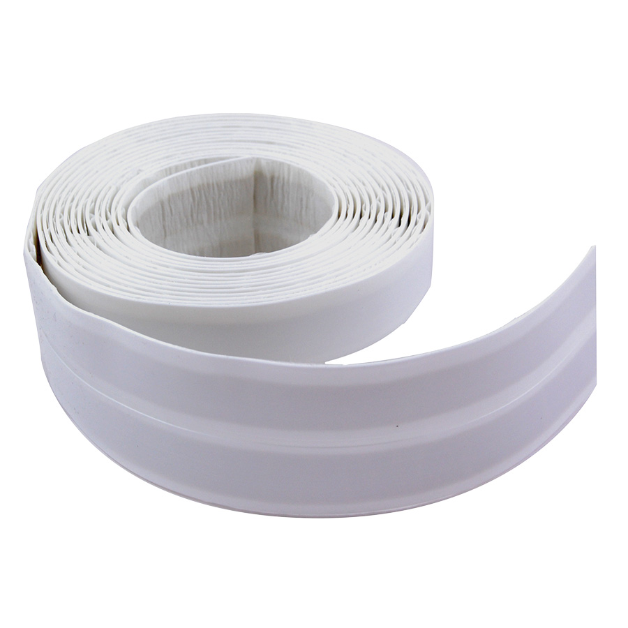 LPS Sourcing Tub to Wall Peel & Stick Trim White 15/8" x 132" 672145 Lowe's Pro Supply