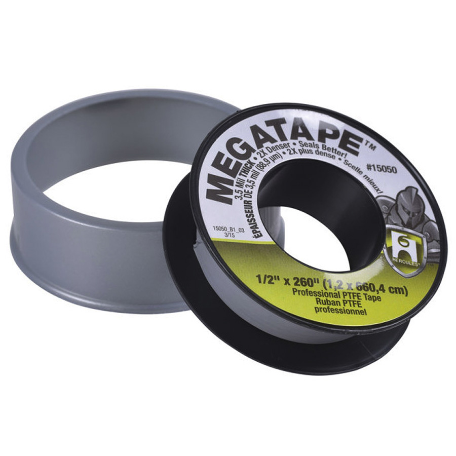 Oatey AllPurpose, ProfessionalGrade PTFE ThreadSealing Tape 1/2in X