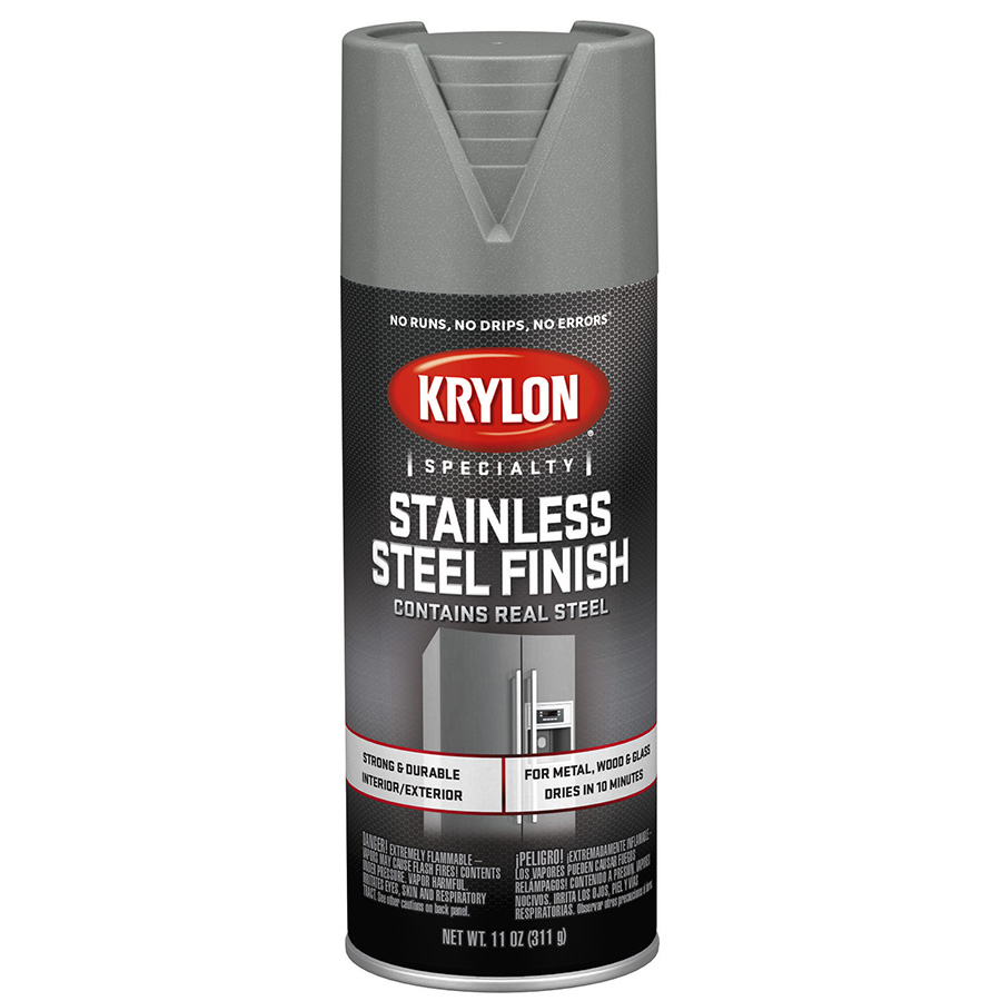 Krylon Specialty Appliance Stainless Steel Spray Paint 11 Oz 812300