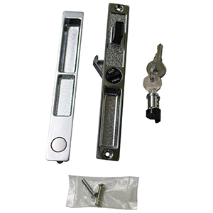 Sliding Patio Door Handle Set Chrome