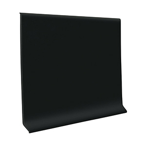 Flexco Vinyl Cove Base Black 6" x 120'