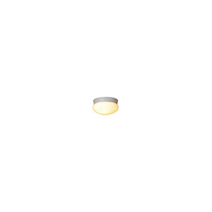 9" Alabaster Mushroom Ceiling Fixture White