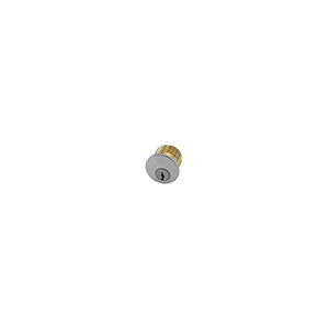 Ilco Mortise Cylinder Schlage Keyway Polished Brass 1-1/8"