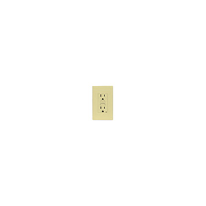 Leviton Tamper-Resistant Self-Test GFCI Receptacle Ivory
