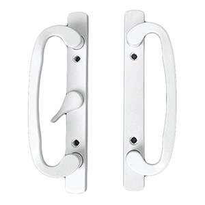 Sliding Patio Door Handle Set Chrome
