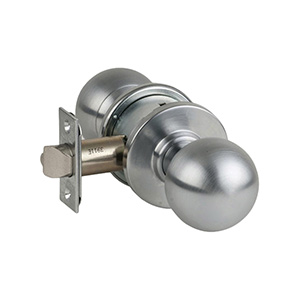 Schlage Orbit F-Series Storeroom Lockset Satin Chrome