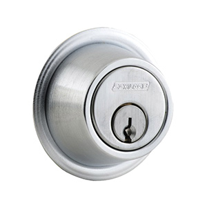 Schlage B560 Single Cylinder Deadbolt Satin Chrome
