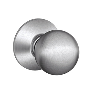 Schlage Orbit F-Series Passage Lockset Satin Chrome