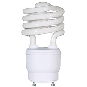18W Mini-Twist CFL Bulb GU24 Base 4100K