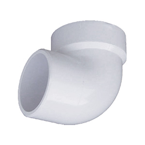 PVC Sch40/DWV Short 90 Degree Street Elbow 1-1/2"