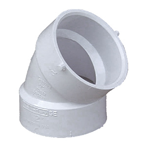 PVC Sch40/DWV 45° Elbow 1-1/2"