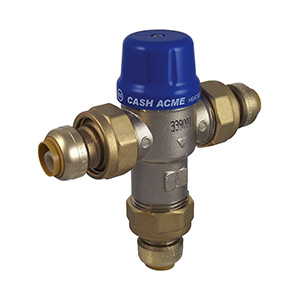 Cash Acme Heatguard Thermostatic Mixing Valve 3/4" Sharkbite