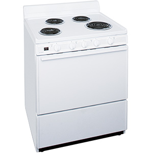 Premier White 3.9 cu ft Electric Range