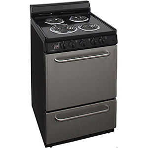 Premier Stainless 3.0 cu ft Electric Range