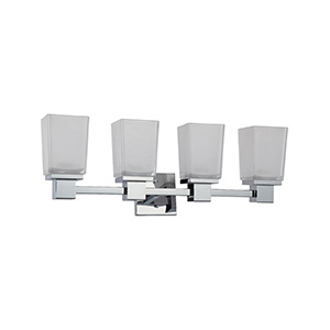Parker 26" 4-Light Chrome Vanity Fixture
