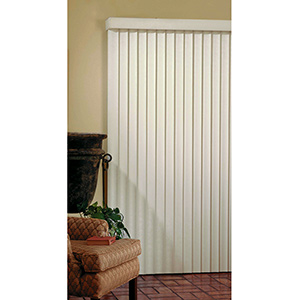 Vertical Blind White 124"W x 84"L