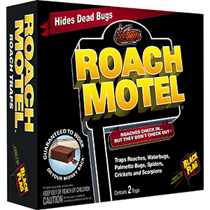Black Flag Roach Motel Roach Bait and Glue Trap 2 Pack