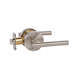 Delaney Cira Privacy Lever Satin Nickel