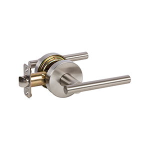 Delaney Cira Passage Lever Satin Nickel