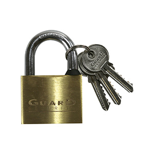 2" Brass Body Padlock
