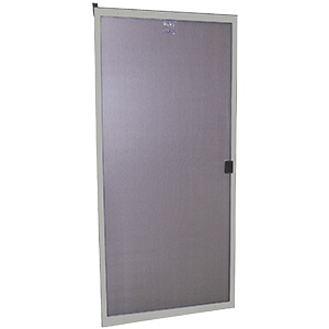 Screen Door Steel 36" x 79-1/2" Gray
