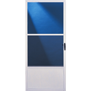 Comfort-Bilt Storm Door Self Storing 36" x 80" White