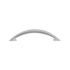Modern Cabinet Drawer Pull Satin Nickel 3-3/4"