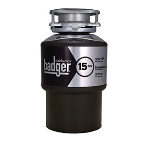 Badger 15ss Non-corded 3/4-HP Garbage Disposer
