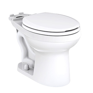 Viper 1.28gpf/1.6gpf Round Front Bowl, White