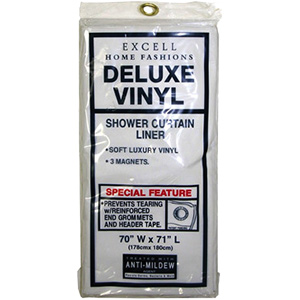 Magnetic Deluxe Vinyl Shower Liner