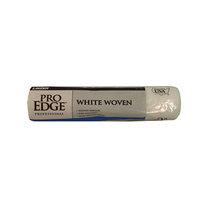Pro Edge White Woven Roller Cover