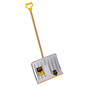 Aluminum Snow Shovel Backsaver Handle 18"